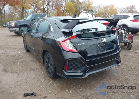 2018 Honda Civic Ex из США, поврежденный, VIN SHHFK7H57JU231492